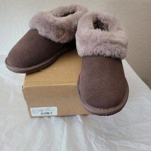 Sheepskin slippers